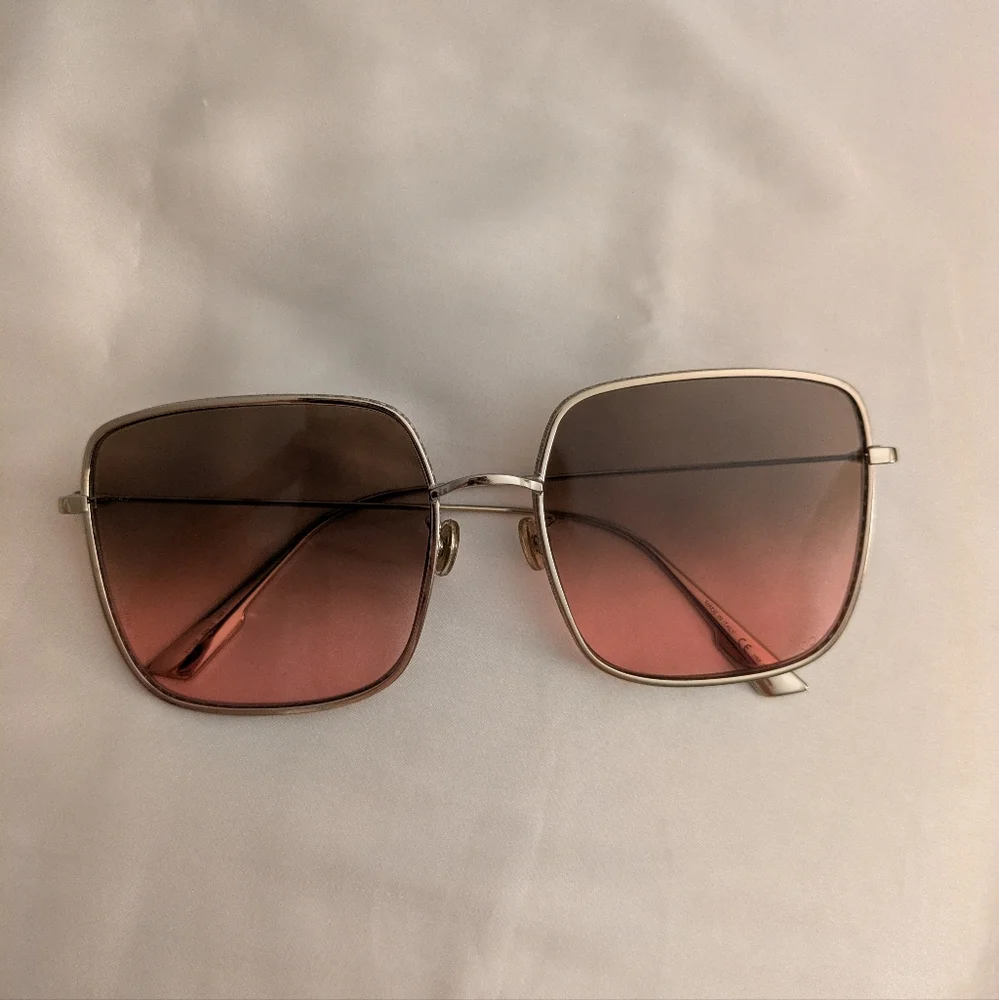 Christian Dior Diorbydior3F Pink and Gold Sunglasses - Picture 16 of 16